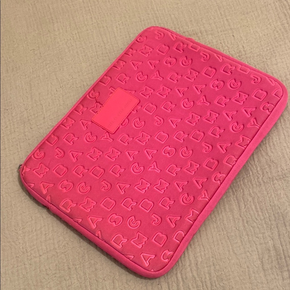 Marc by Marc Jacobs Pink Laptop Bag Sleeve.